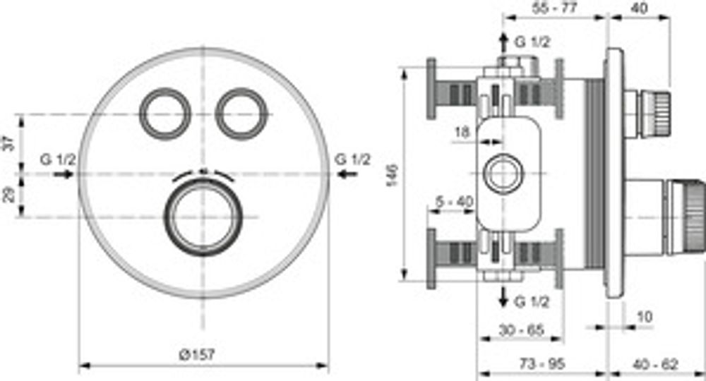 https://raleo.de:443/files/img/11ef179e135677009eb18ddf7199d3ba/size_l/IS-Brausethermostat-UP-Ceratherm-Navigo-2-Verbraucher-Rund-Chrom-A7296AA gallery number 10